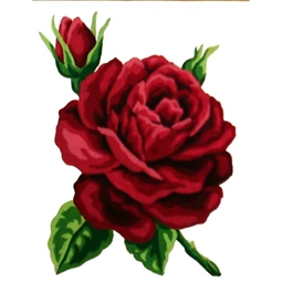 Gobelin-L Red Rose Kit Tapestry