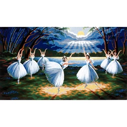 Diamant The Swan Lake Tapestry Canvas