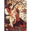 Image of Diamant Romantic Date Tapestry Canvas