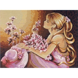 Diamant Pink Dreams Tapestry Canvas