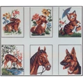 Image of Diamant Collection of Six Animals A Tapestry Canvas