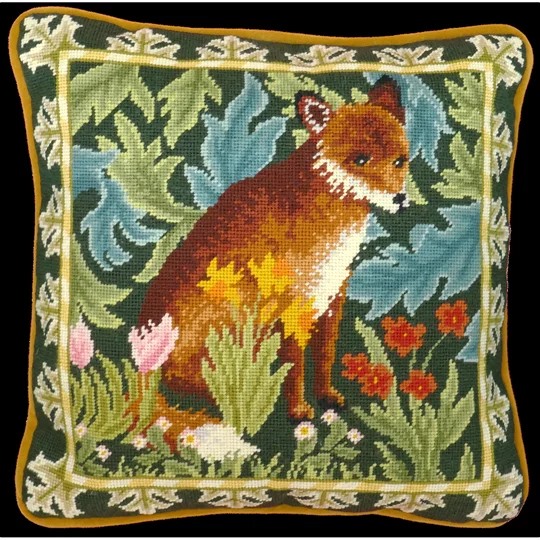Image 1 of Bothy Threads Woodland Fox Cushion Tapestry Kit