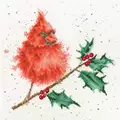 Image of Bothy Threads Festive Feathers Christmas Cross Stitch Kit