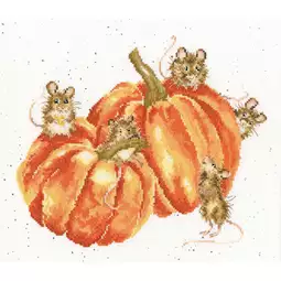 Bothy Threads Pumpkin, Spice And All Things Mice Cross Stitch Kit