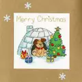 Image of Bothy Threads Winter Woof Christmas Card Making Christmas Cross Stitch Kit