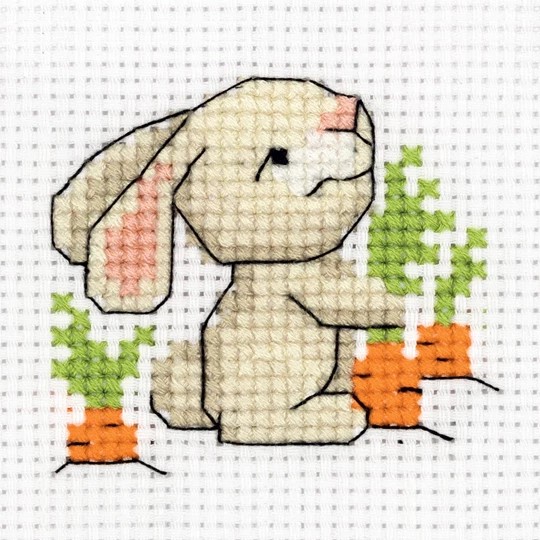 Image 1 of Klart White Rabbit Cross Stitch Kit