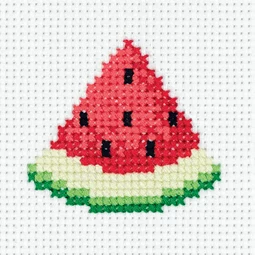 Klart Watermelon Cross Stitch Kit