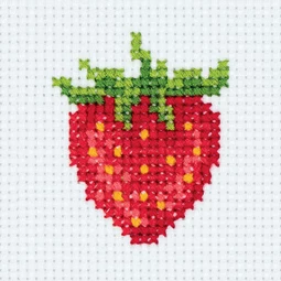 Klart Strawberry Cross Stitch Kit