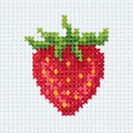 Image of Klart Strawberry Cross Stitch Kit