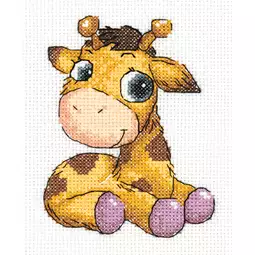 Klart Baby Giraffe Cross Stitch Kit