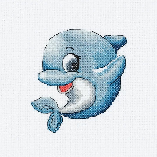 Image 1 of Klart Dolphin Cross Stitch Kit