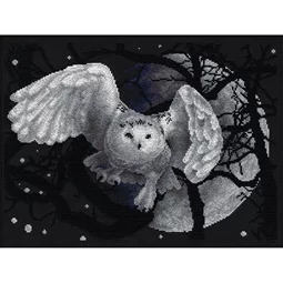 Panna Snowy Owl Cross Stitch Kit