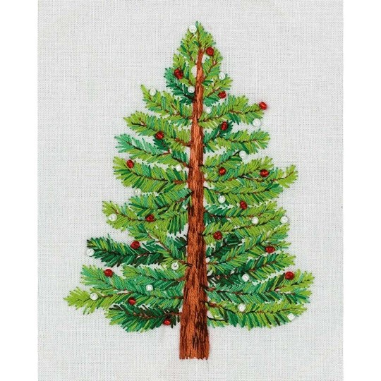 Image 1 of Panna Christmas Tree Embroidery Kit