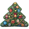 Image of Panna Christmas Tree Pillow Cross Stitch Kit
