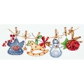 Image of Panna Christmas Ornaments Cross Stitch Kit