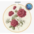 Image of DMC Roses Cross Stitch Kit