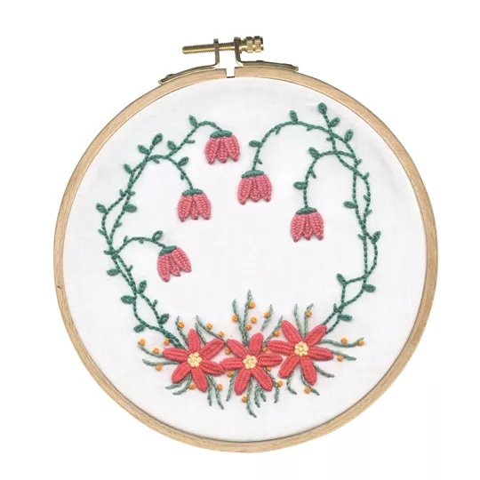 Image 1 of DMC Bougainvillea Garden Embroidery Kit