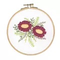 Image of DMC Wild Dahlias Embroidery Kit