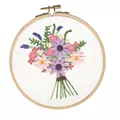 Image of DMC Cosmos Bouquet Embroidery Kit