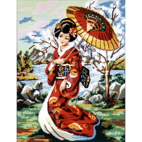 Image 1 of Gobelin-L Giesha Tapestry Canvas