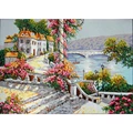 Image of Gobelin-L Lakeside Terrace Tapestry Canvas