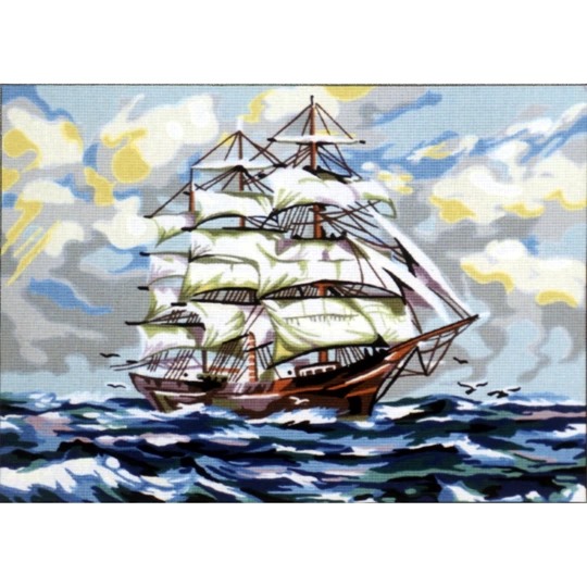 Image 1 of Gobelin-L Full Sail Tapestry Canvas