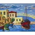 Image of Gobelin-L Harbour Tapestry Canvas
