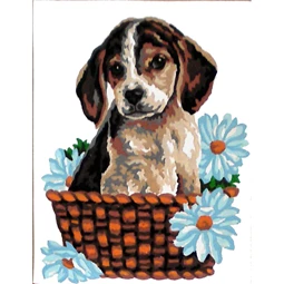 Gobelin-L Jack Russell Puppy Tapestry Canvas