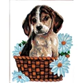 Image of Gobelin-L Jack Russell Puppy Tapestry Canvas