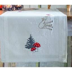 Vervaco Christmas Landscape Runner Cross Stitch Kit