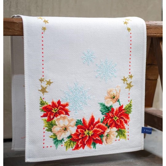 Christmas Plants Counted Cross Stitch Kit