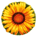 Image of Vervaco Sunflower Latch Hook Rug Latch Hook Rug Kit