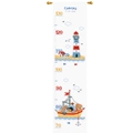 Image of Vervaco Sailing Boat Height Chart Cross Stitch Kit