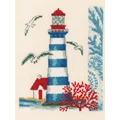 Image of Vervaco Lighthouse Cross Stitch Kit