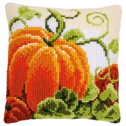 Vervaco Pumpkin Cushion Cross Stitch Kit
