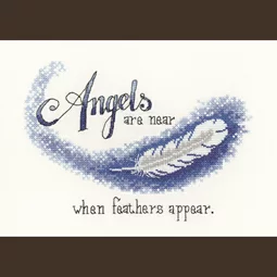 Heritage Angels are Near - Aida Cross Stitch Kit