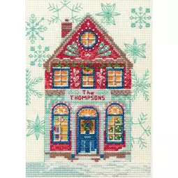 Dimensions Holiday Home Christmas Cross Stitch Kit