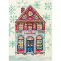 Image of Dimensions Holiday Home Christmas Cross Stitch Kit
