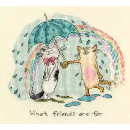 Bothy Threads What Friends are For Cross Stitch Kit