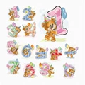 Image of Luca-S Teddy Numbers Cross Stitch Kit