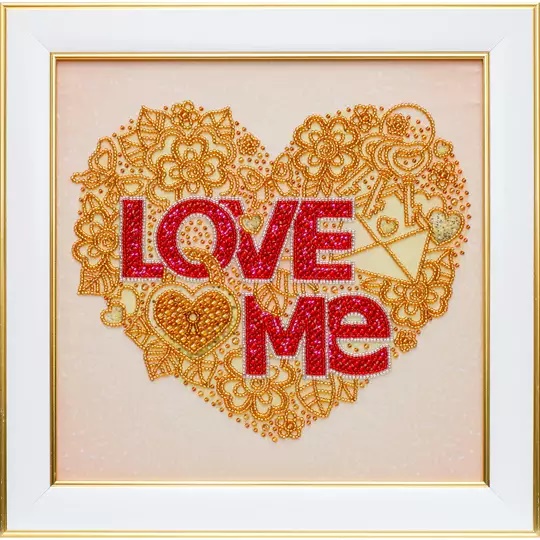 Image 1 of VDV Love Me Wedding Sampler Embroidery Kit