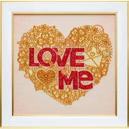 VDV Love Me Wedding Sampler Embroidery Kit