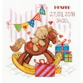 Image of Panna Gifts for you Sampler Birth Sampler Cross Stitch Kit