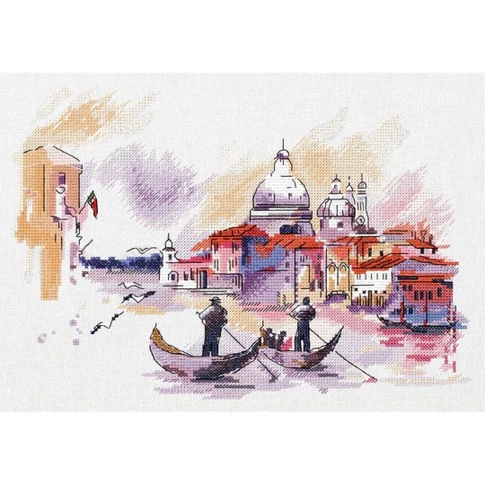 Image 1 of Panna Travelling Around Venice Cross Stitch Kit