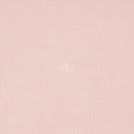 Image 1 of DMC 28 Count Linen 784 - Light Pink Small Fabric