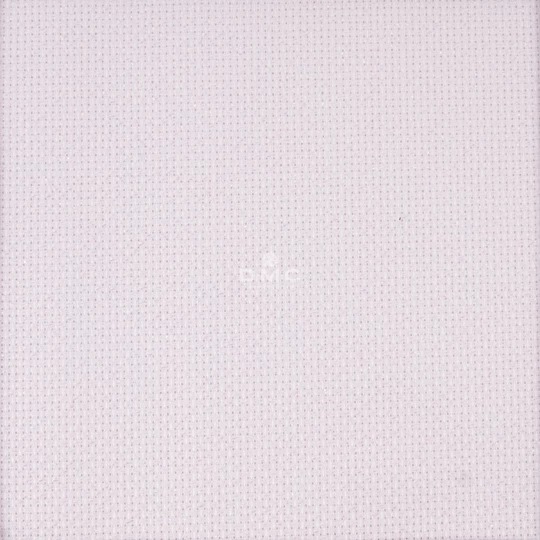 Image 1 of DMC 14 Count Iridescent Aida Pink Small Fabric