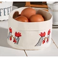 Image of Permin Chicken Talk Basket Cross Stitch Kit