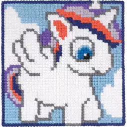 Permin Unicorn Cross Stitch Kit