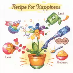 RIOLIS Recipe for Happiness Cross Stitch Kit