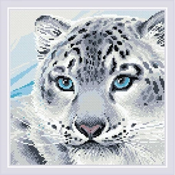 RIOLIS Snow Leopard Diamond Mosaic Kit